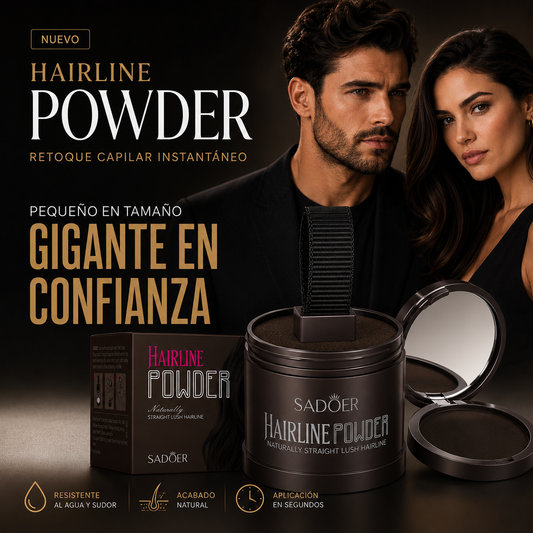 Hairline - Retoque Capilar Instantáneo