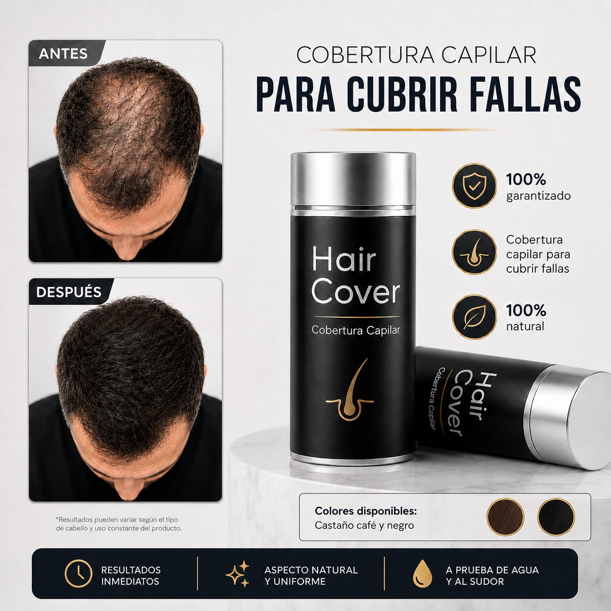 Hair Cover – Cobertura Capilar