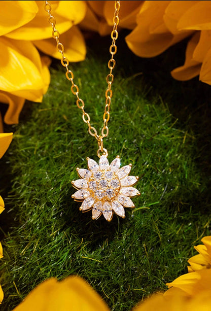 Collar Girasol Giratorio Premium 🌻